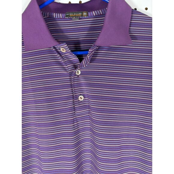 Peter Millar summer comfort polo shirt size XL - Picture 3 of 6